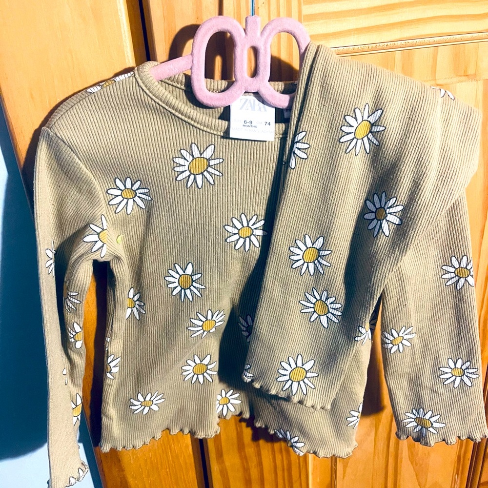 Ribbed ZARA outfit
